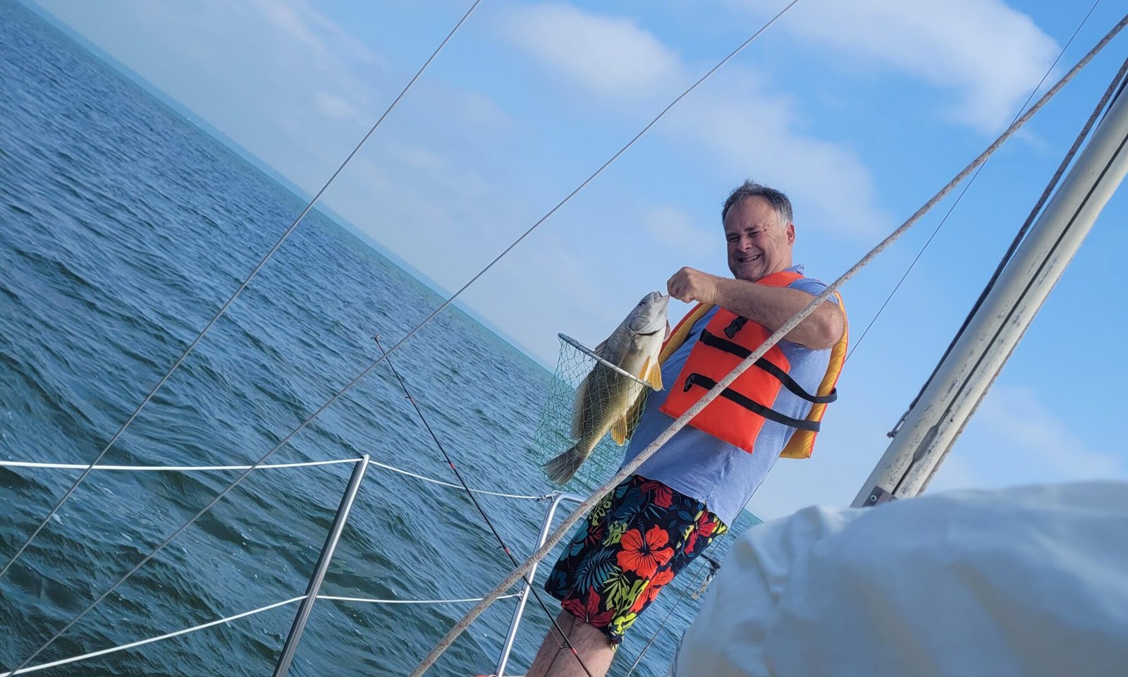 Fishing on Lake Erie