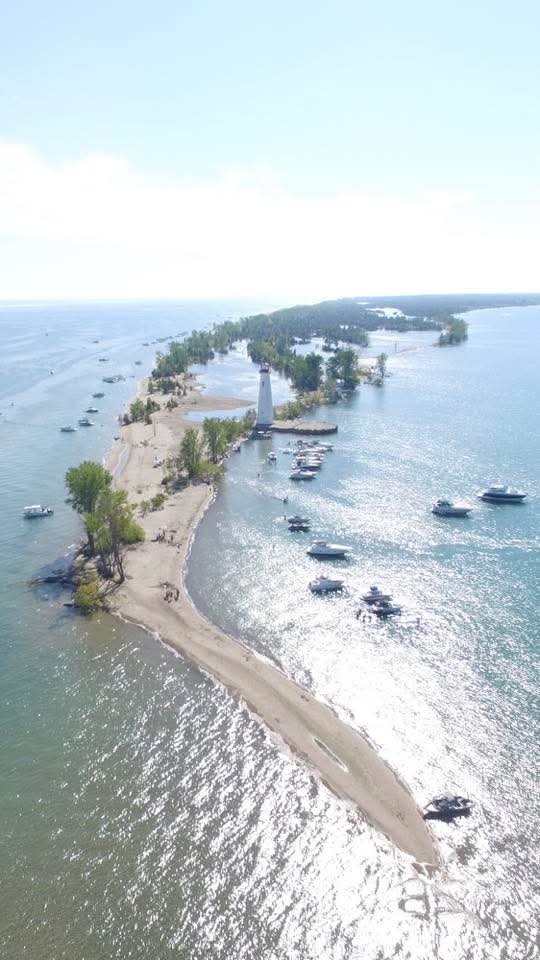 Long Point on Lake Erie